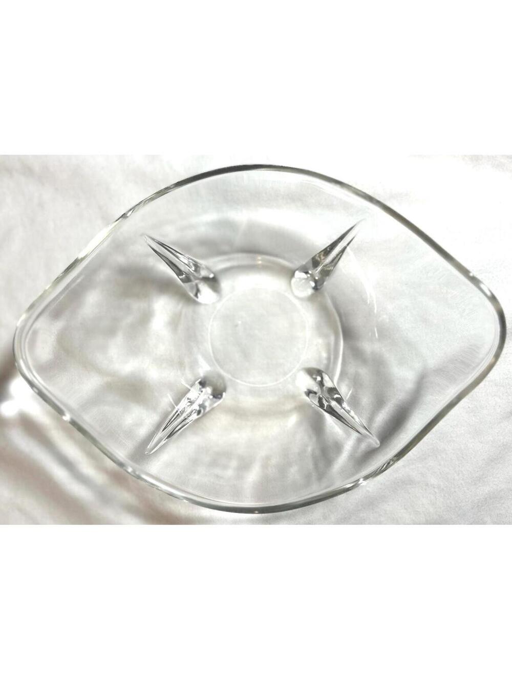 Anchor Hocking Swedish Modern glass serving bowl.